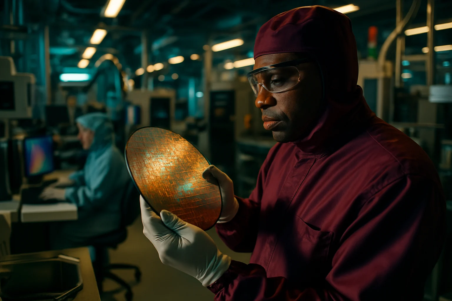 力積電PSMC晶圓代工廠房生產線半導體製程設備