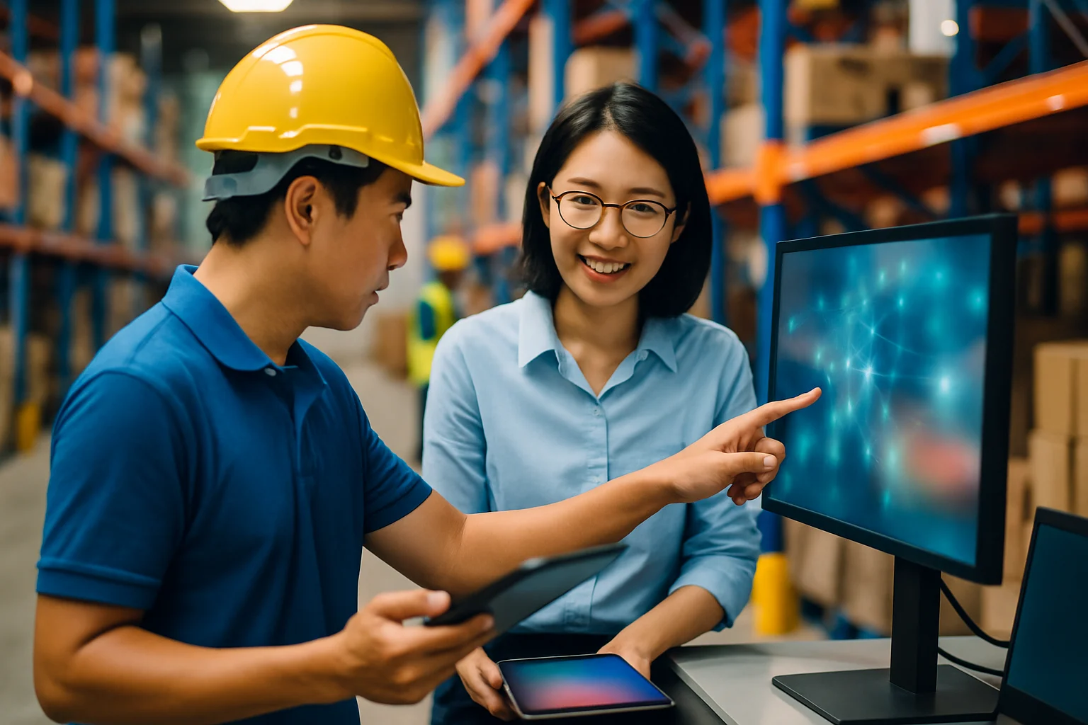 台灣物流業的數位轉型:走到哪一步了?,新竹 物流相關示意圖