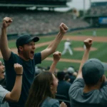 MLB 2026勞資協議談判桌，大聯盟資方與球員工會代表對峙示意圖