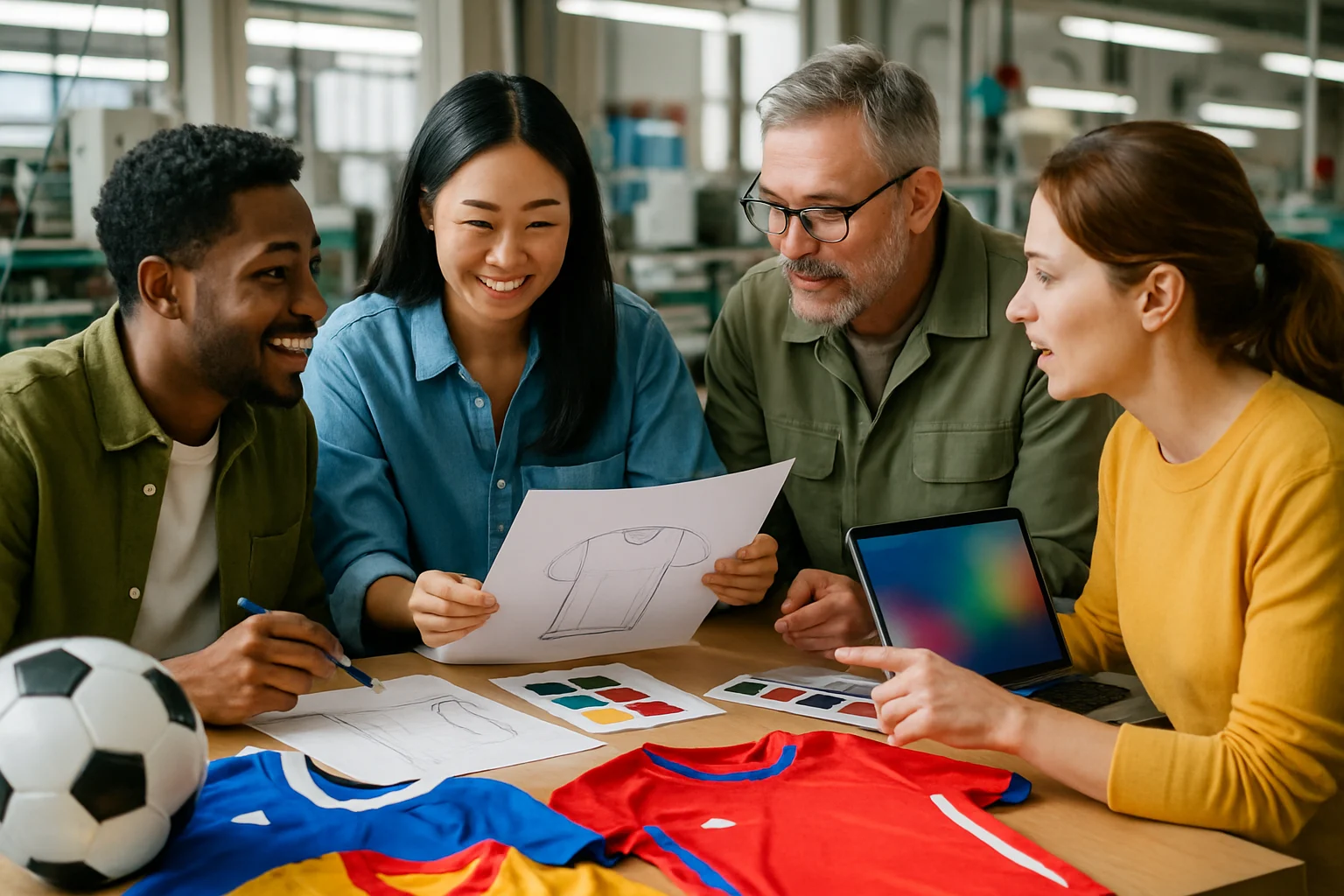 义乌工厂设计师团队开发世界杯新款周边产品