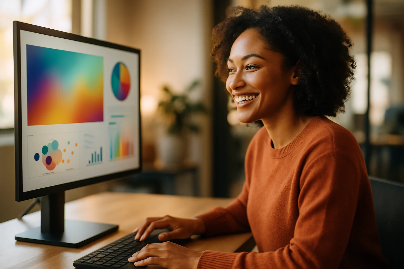 美國就業市場關鍵指標儀表板顯示各項數據的即時狀態