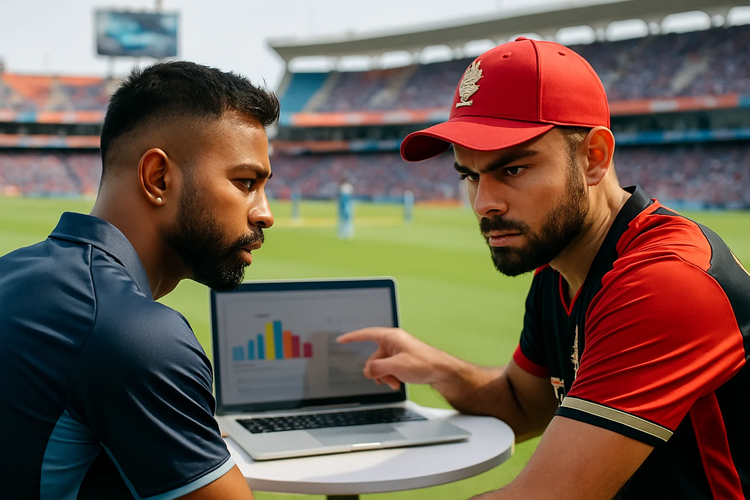 GT बनाम RCB: हेड टू हेड रिकॉर्ड — सिर्फ जीत-हार नहीं, जीतने का तरीका देखिए - gt बनाम rcb illustration