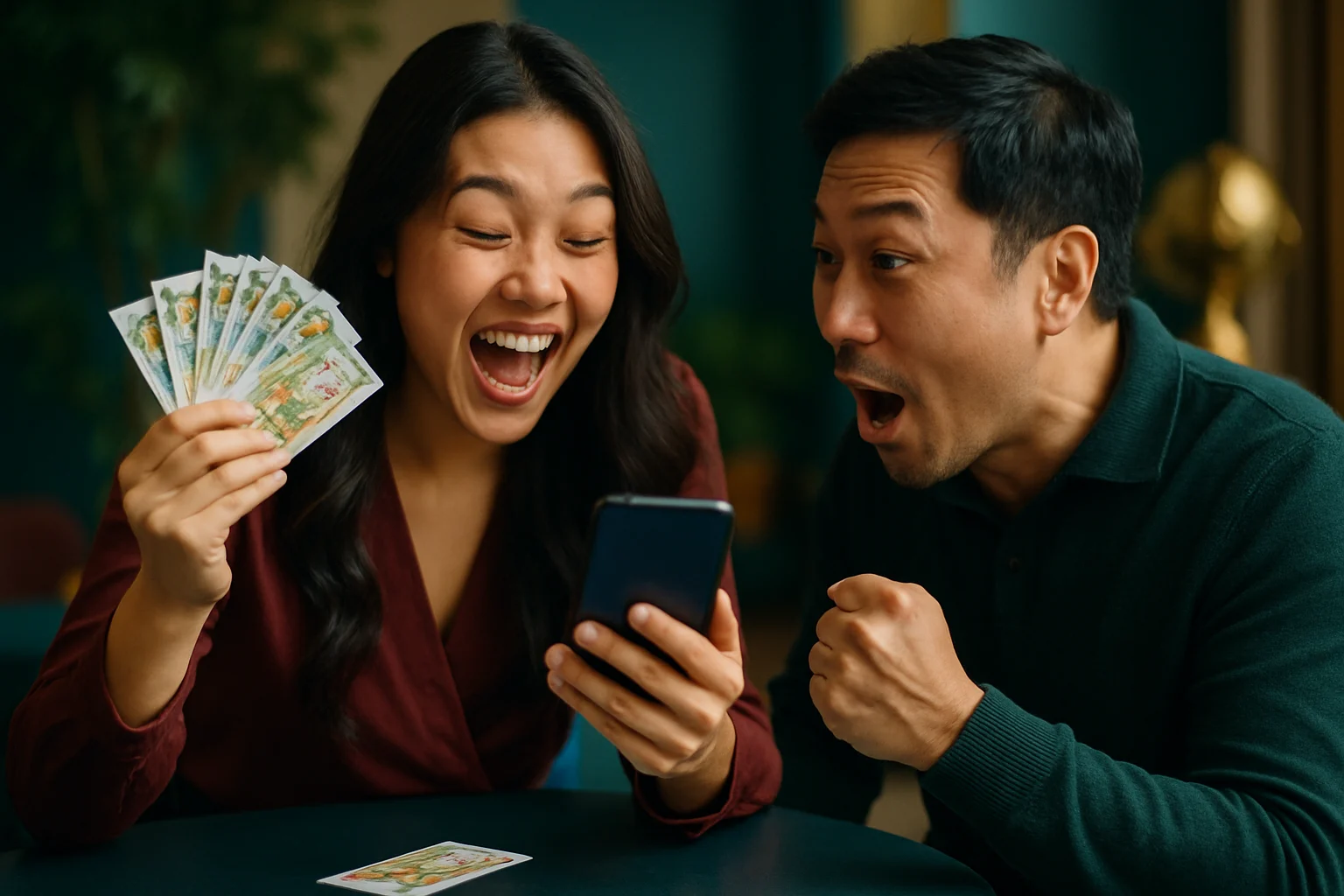 Ngườidùngđangsosánhcácứngdụngmuavésốonlinetrênđiệnthoạithôngminh