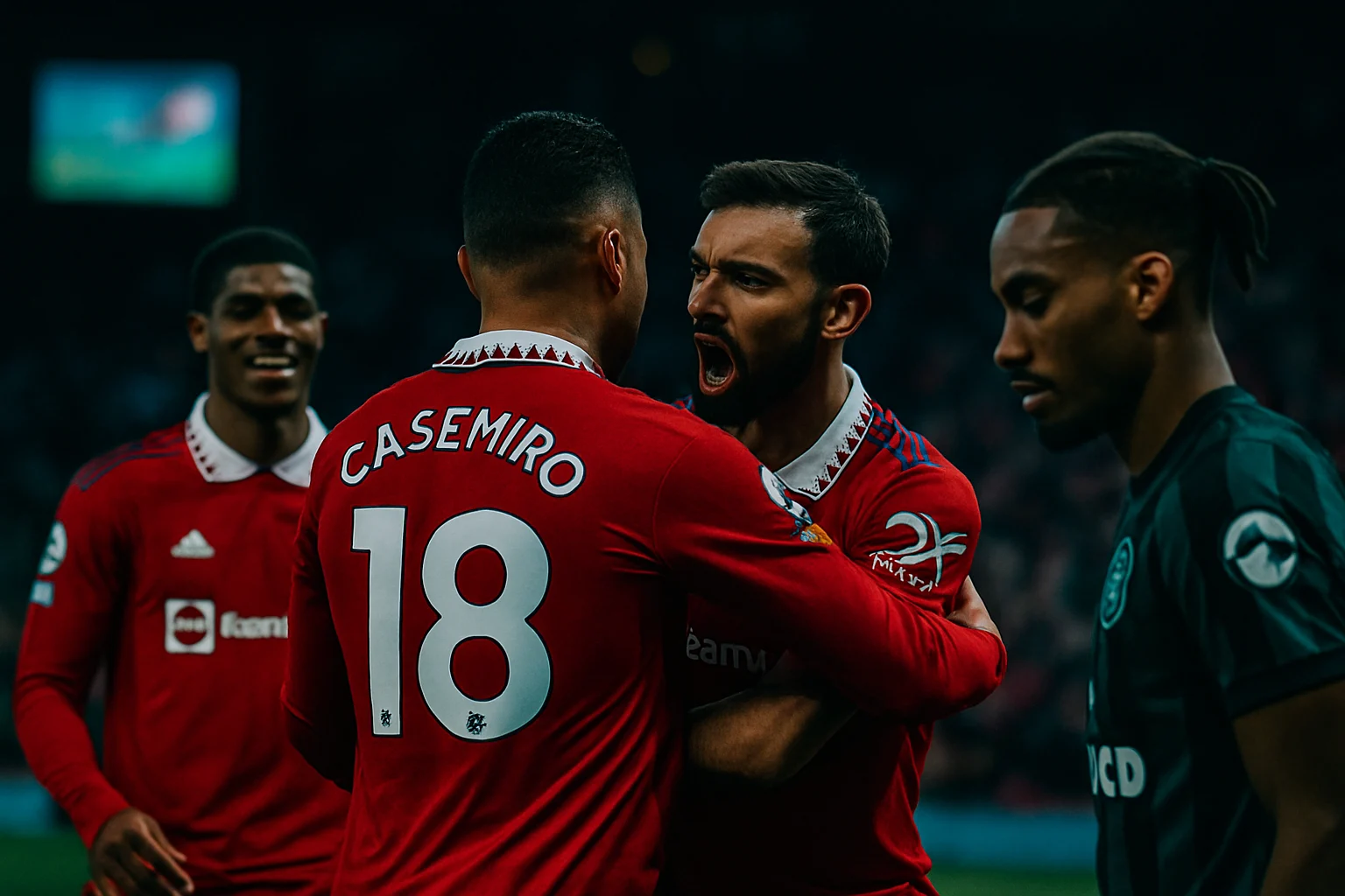 CasemirođánhđầumởtỷsốchoManUnitedtrướcBrentfordtạiOldTraffordvòng34NgoạihạngAnh2025/26