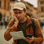 洛阳状元市集牡丹花摊位现场，游客正在挑选牡丹花