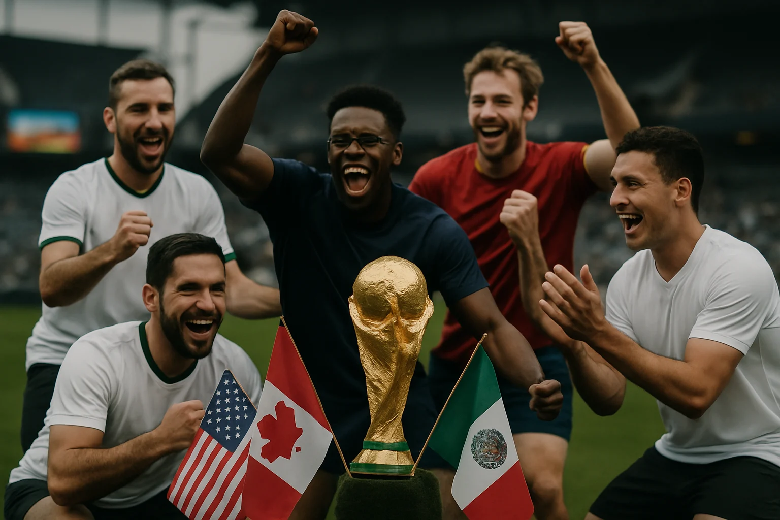 2026年三國聯辦將如何改變世界盃冠軍格局?,世界盃冠軍相關示意圖