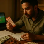 運彩投注期望值計算示意圖，顯示賠率與勝率損益平衡點對照表