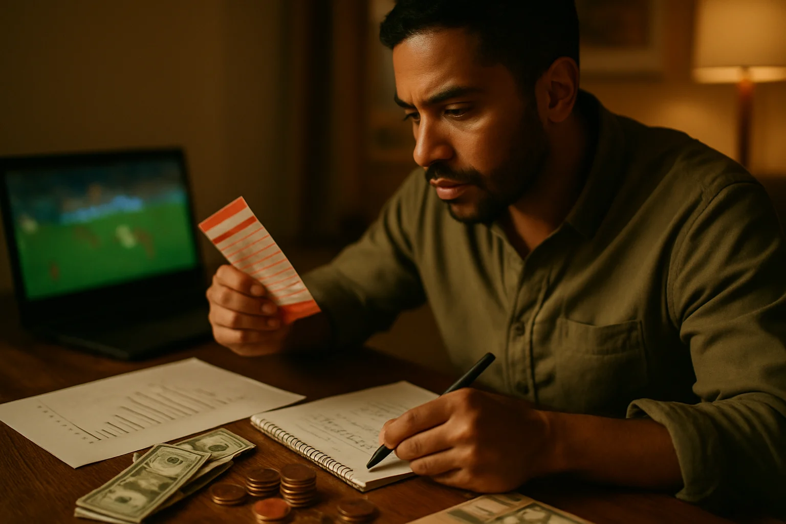 運彩投注期望值計算示意圖，顯示賠率與勝率損益平衡點對照表