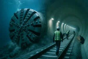 我国把高铁隧道挖到了海底！16公里深埋海下85米的超级工程震撼世界