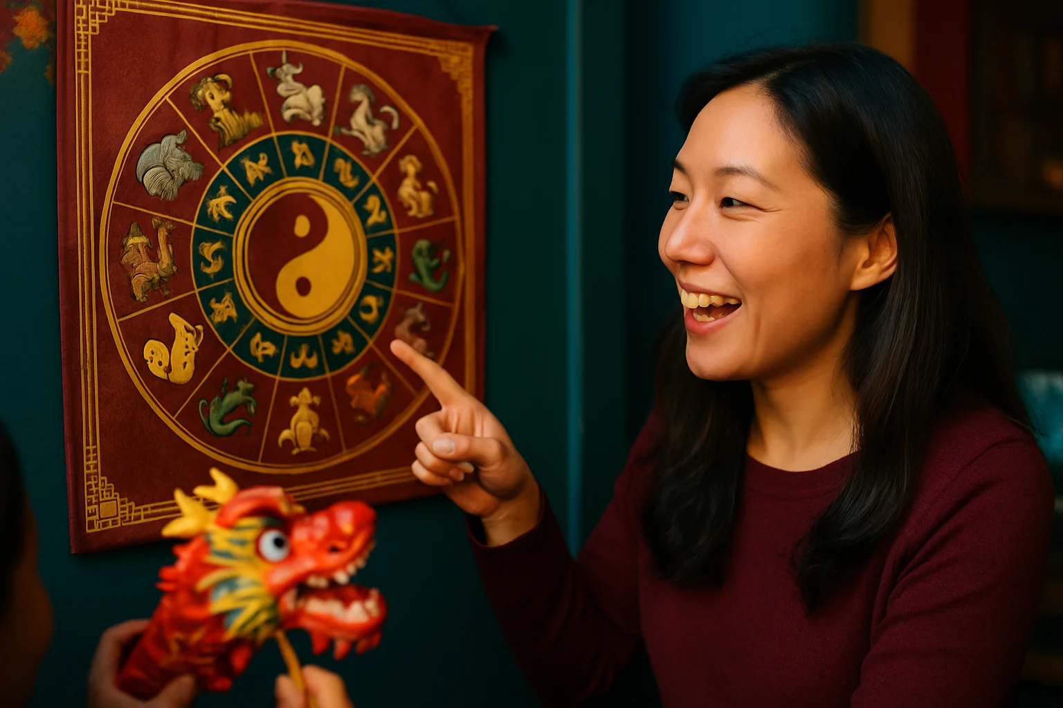 十二生肖動物排列順序與古代天文觀測對應圖