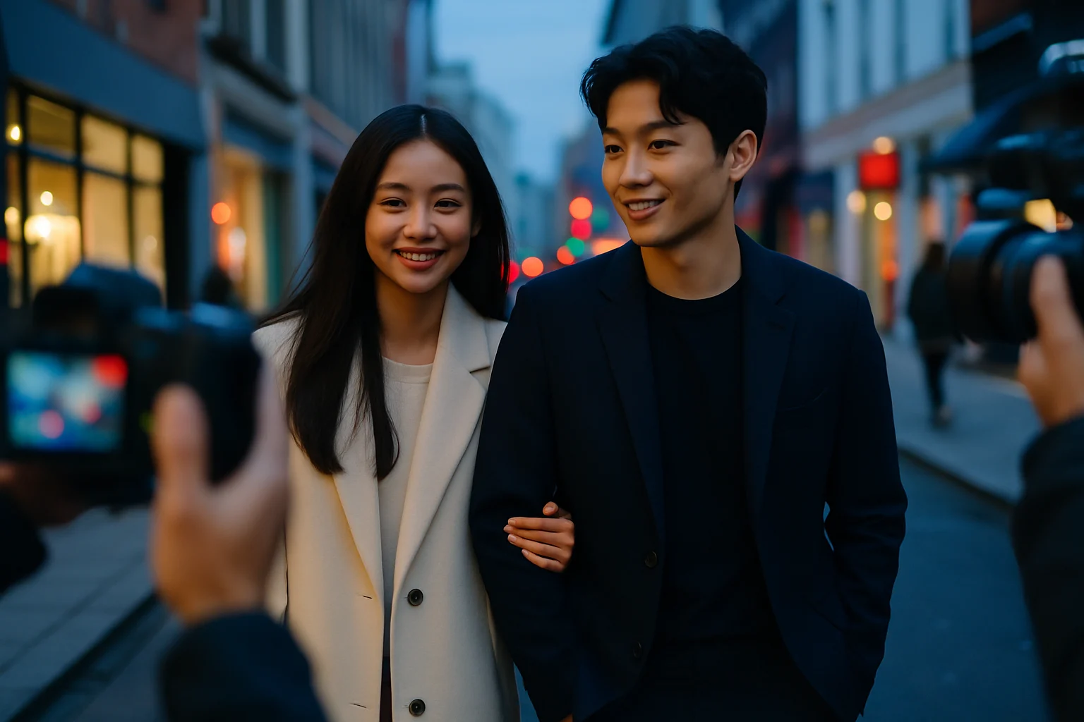 舒華與柯震東被拍到的同框照片