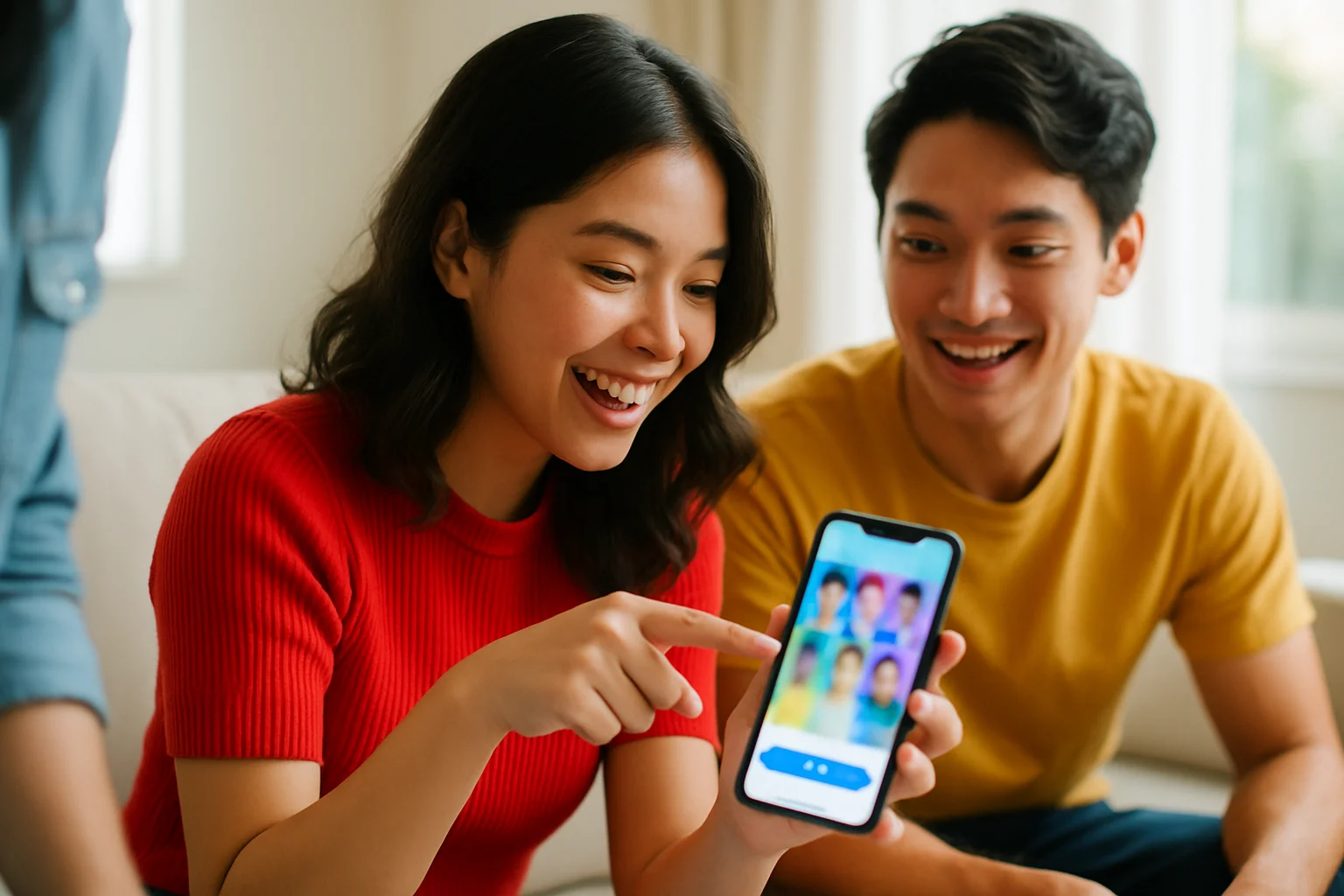 Màn hình bình chọn Anh Trai Say Hi mùa 2 trên ứng dụng VieON với danh sách anh tài và số lượt vote