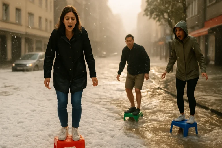 贵阳冰雹「史诗级袭击」震撼曝光！15分钟路面变冰河，这场景让市民都傻眼了