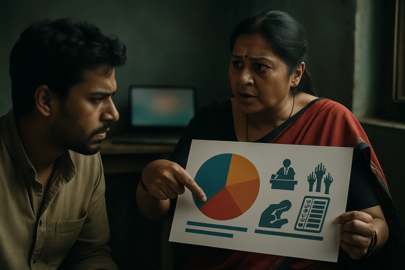 भारतीय चुनाव सुधार की जरूरत को दर्शाता इन्फोग्राफिक