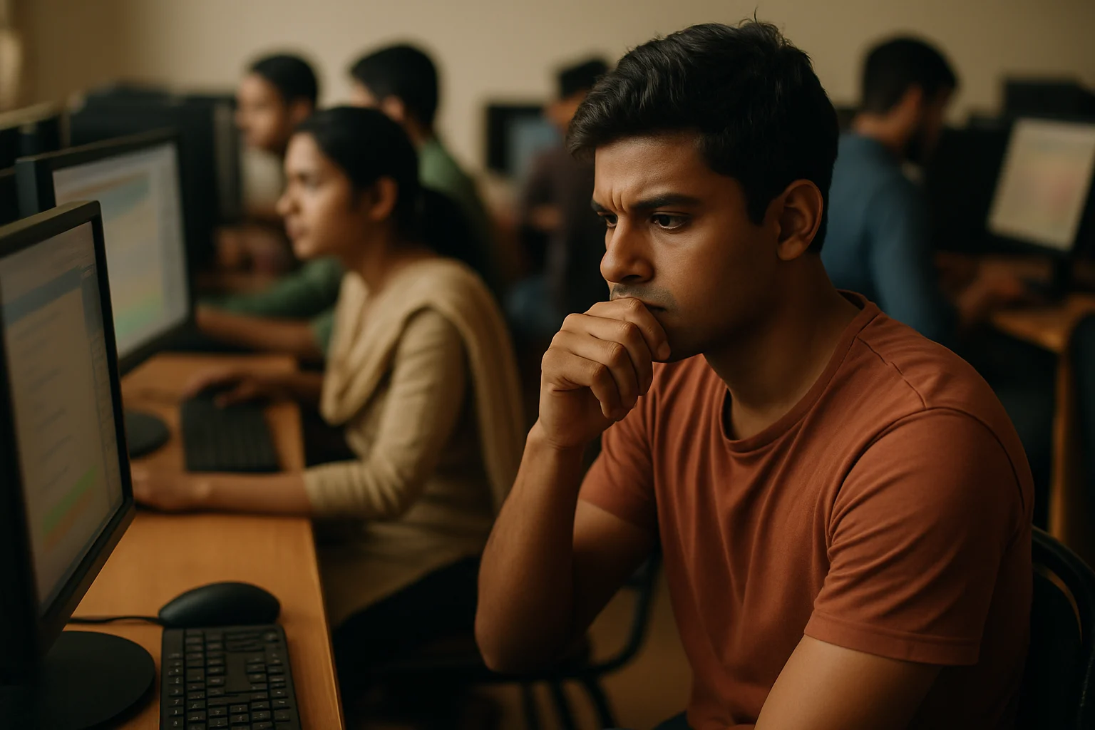 SSC computer based examination interface showing new features and navigation tools for 2026