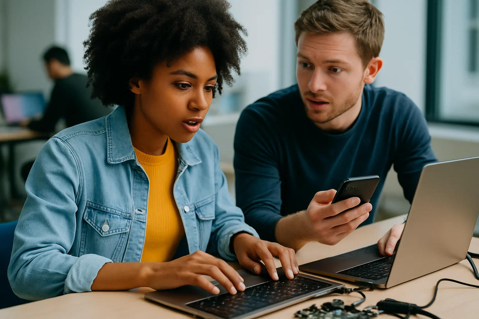 十銓科技在記憶體漲價潮中取得驚人獲利,圖為記憶體模組生產線示意圖