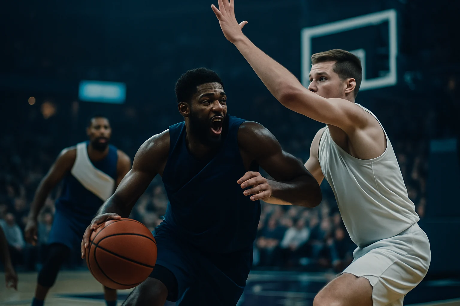 San Antonio Spurs coaching staff on the sideline during the 2025-26 NBA season, with Mitch Johnson as head coach directing game strategy