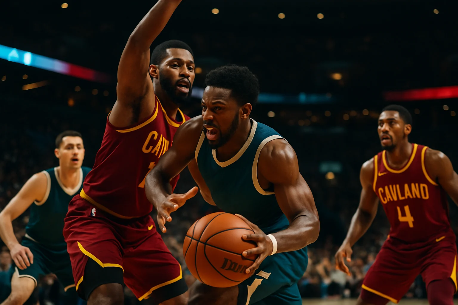 約基奇與麥克丹尼爾斯在NBA季後賽G4末段爆發激烈衝突,雙方球員全員出動