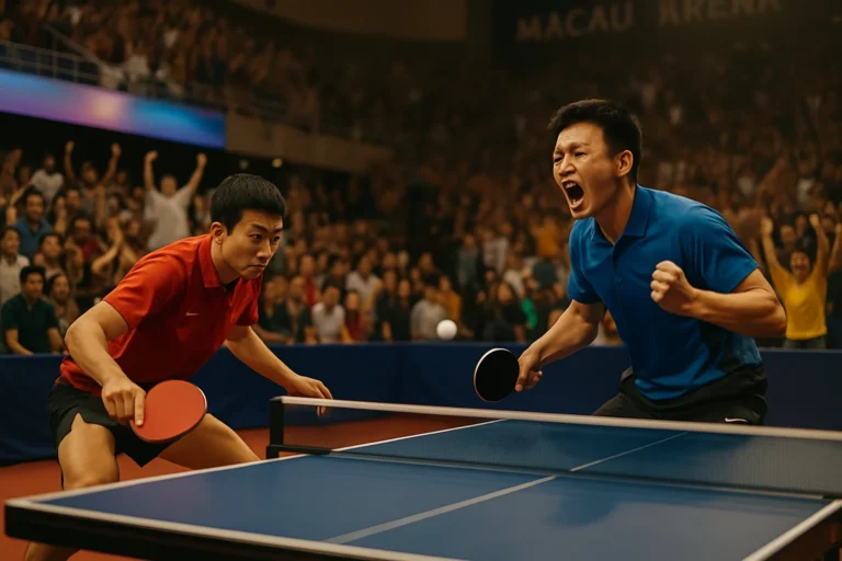 世界盃桌球賽「林昀儒復仇張本智和」震撼澳門！睽違7年闖4強背後的冠軍密碼曝光
