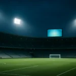 常州队球员庆祝进球瞬间，球迷在看台挥舞旗帜