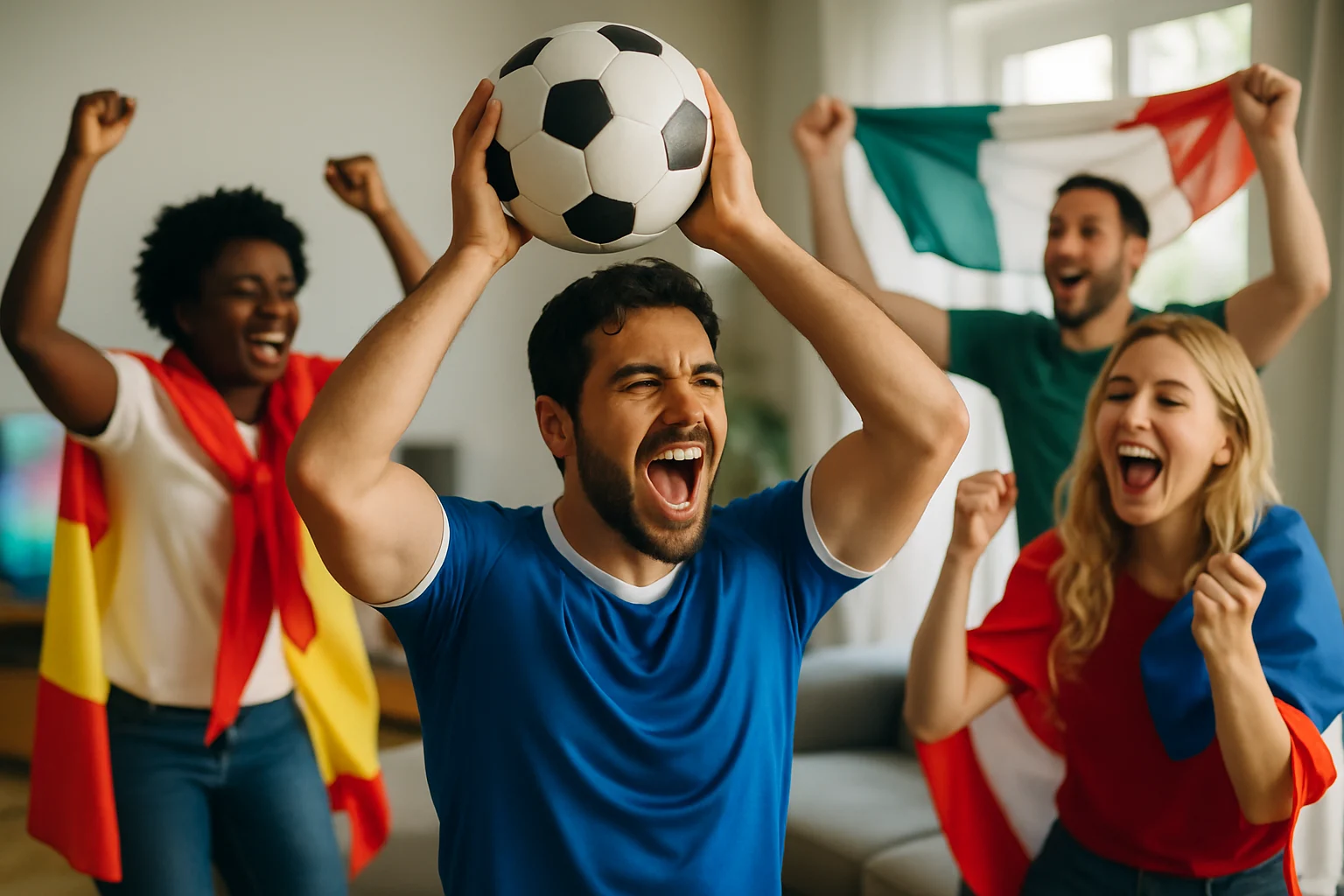 2026世界盃資格賽各洲晉級隊伍分布圖,顯示48支球隊所屬大洲與晉級途徑