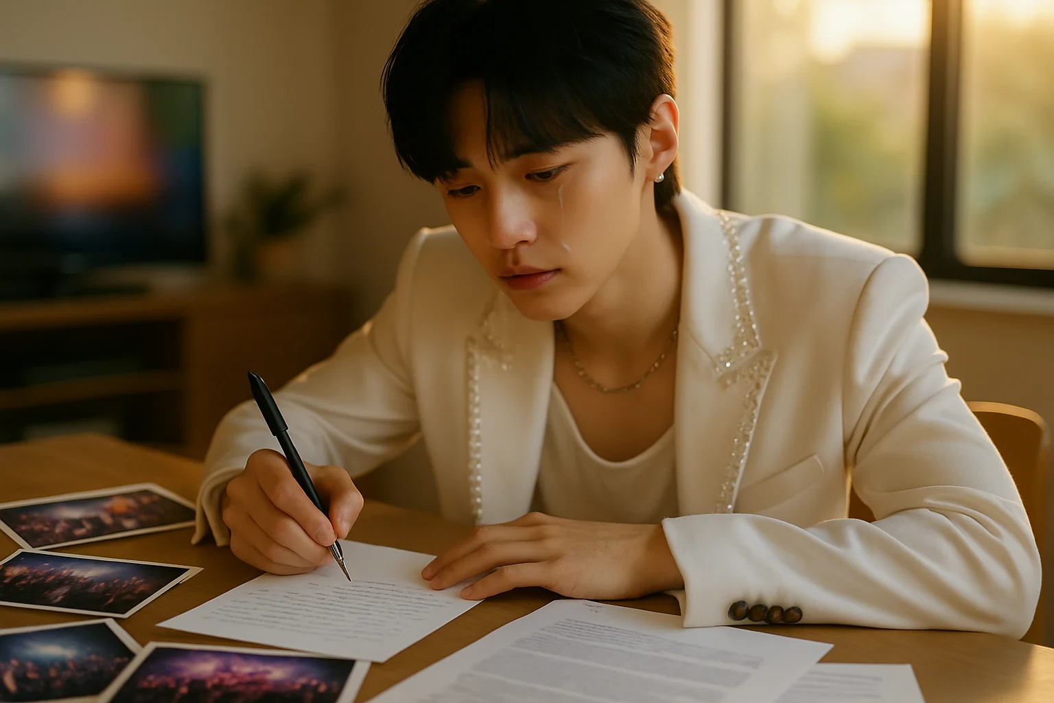 NCT Mark手寫退團信件內容，用韓英雙語向粉絲告別