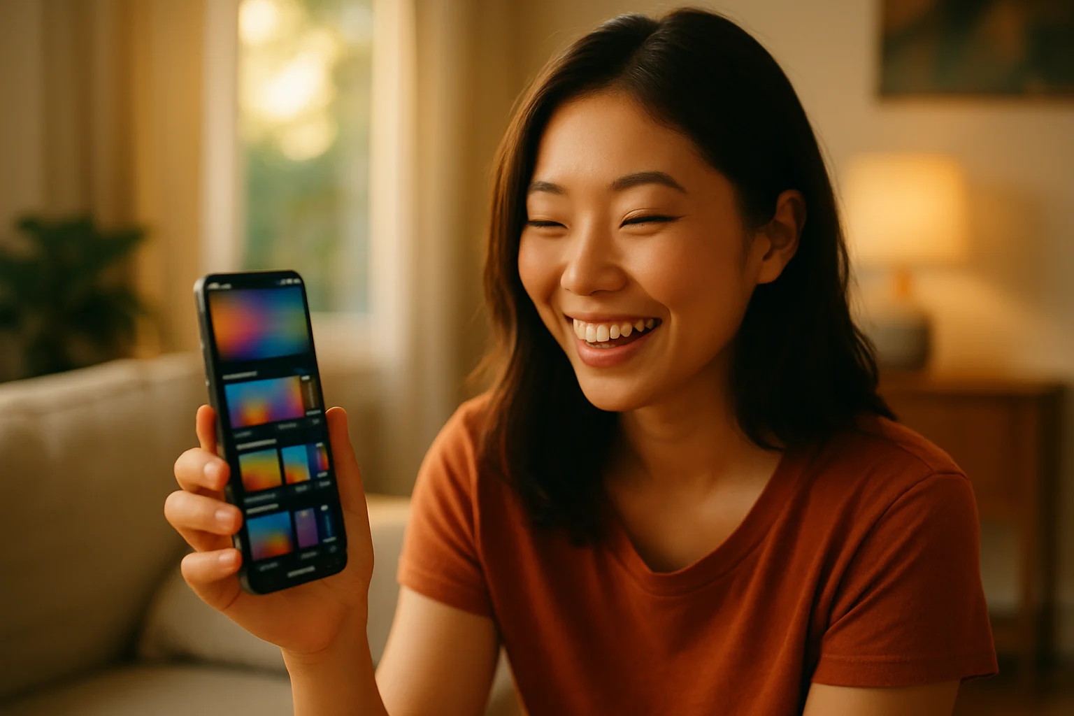 Giao diện ứng dụng VTVgo trên smartphone hiển thị kênh VTV1 HD đang phát sóng