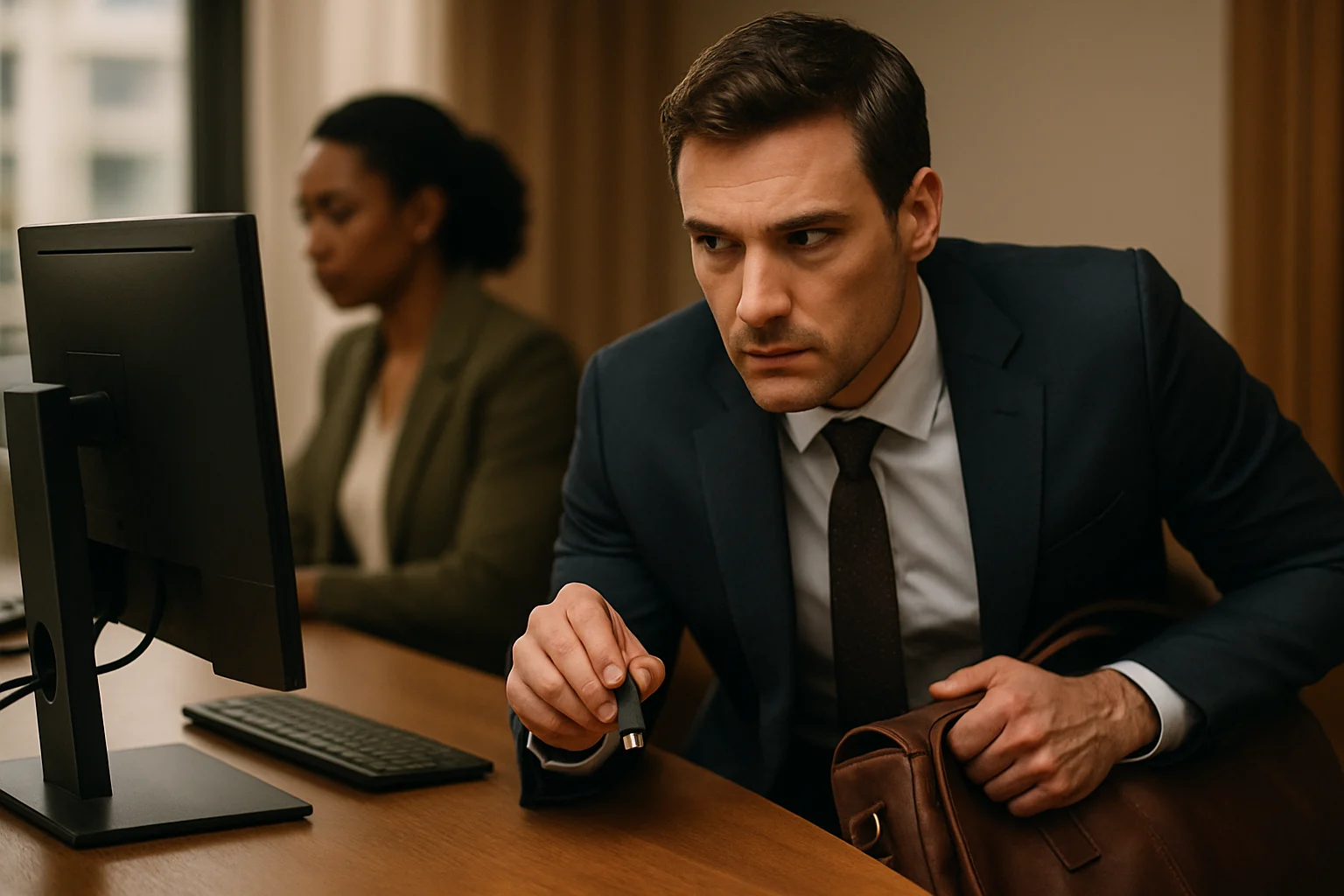 间谍策反中企员工致项目停工停产的经济损失分析图