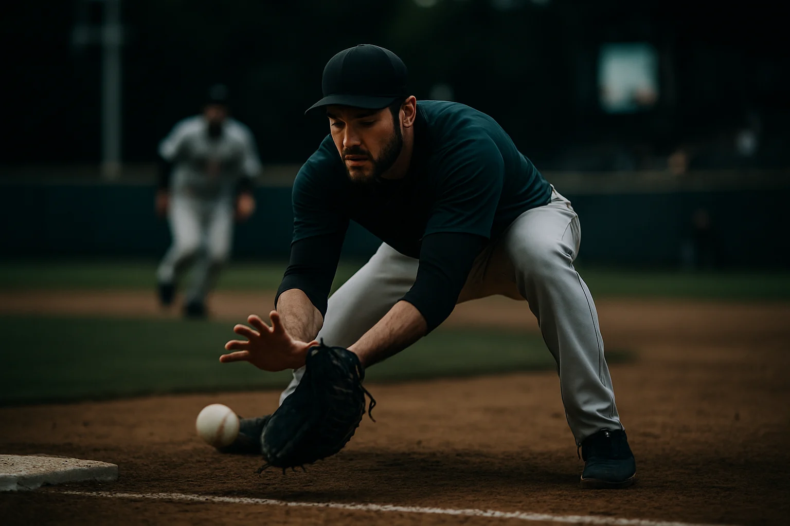 陳俊秀在中信兄弟練習時專注揮棒的身影