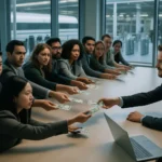 高铁安检员工作现场，工作人员正在检查乘客行李