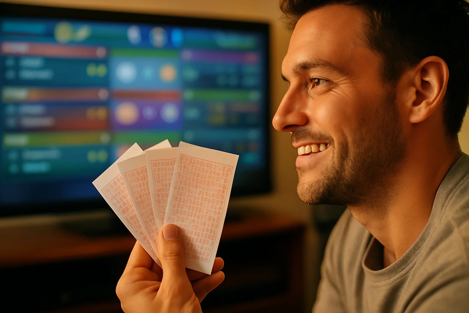 投注者在電腦前分析運動數據和賠率變化的工作場景