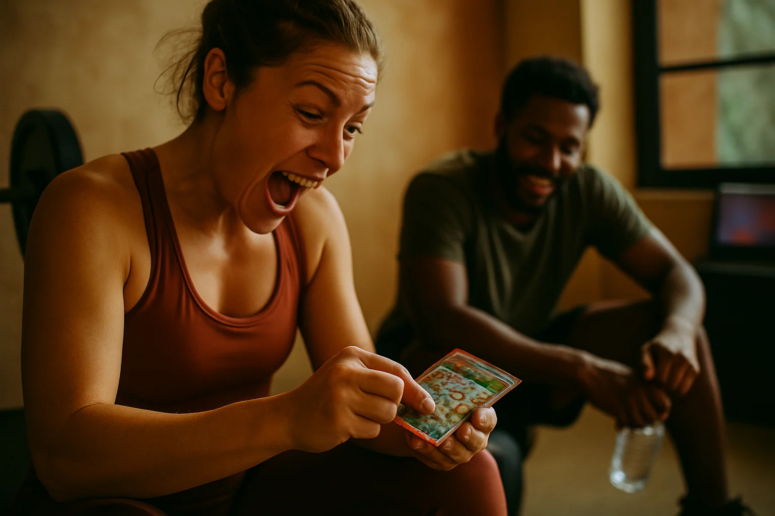 彩券行櫃檯與牆上的運動彩券賽事資訊